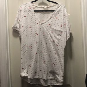 Stella Tweed Cherry Top